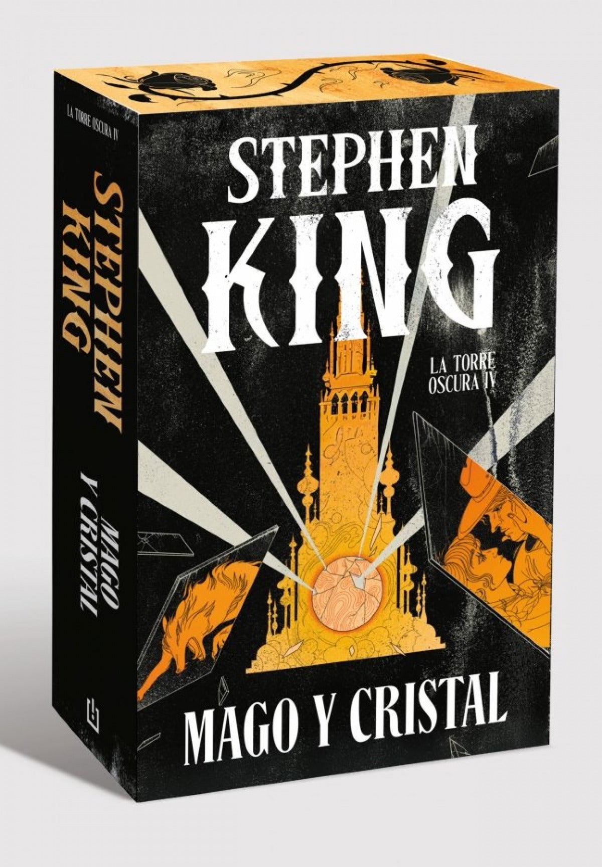 Mago y Cristal (EDICION CANTOS TINTADOS) (LA TORRE OSCURA 4)