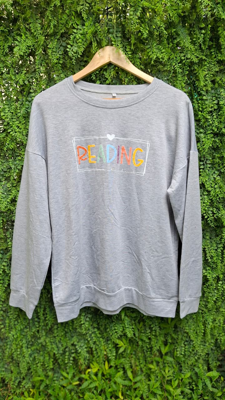 Suéter “Reading”
