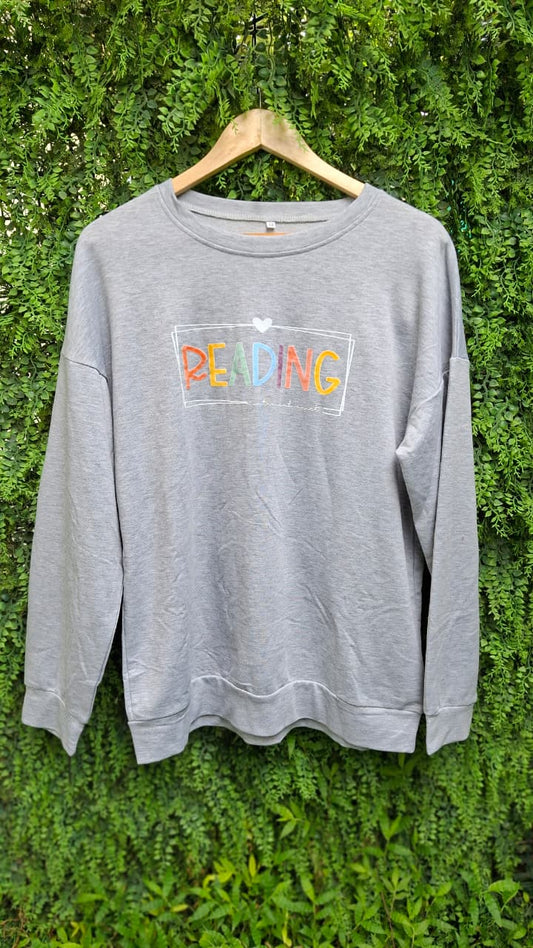 Suéter “Reading”