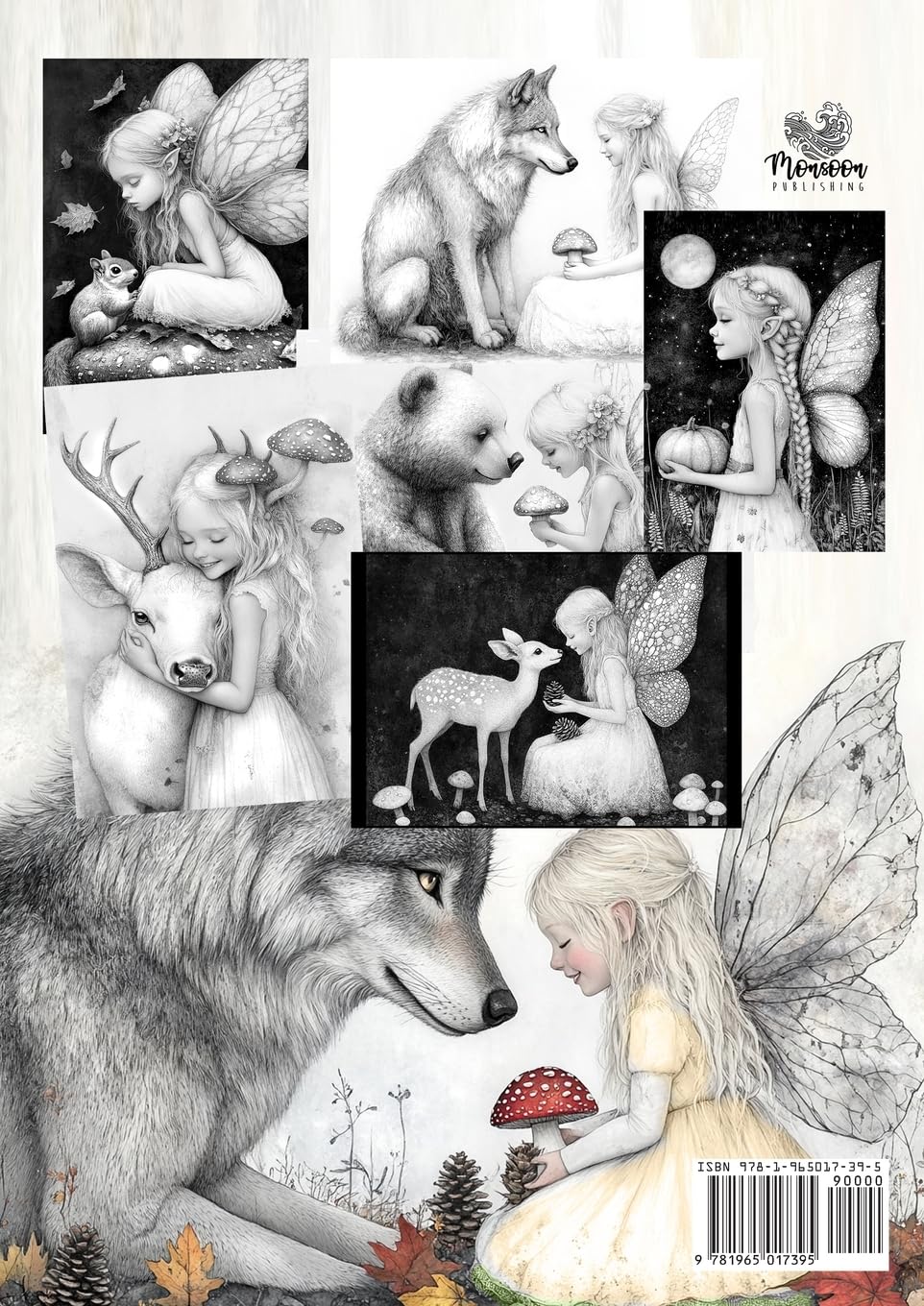 Autumn Fairies Coloring Book for Adults