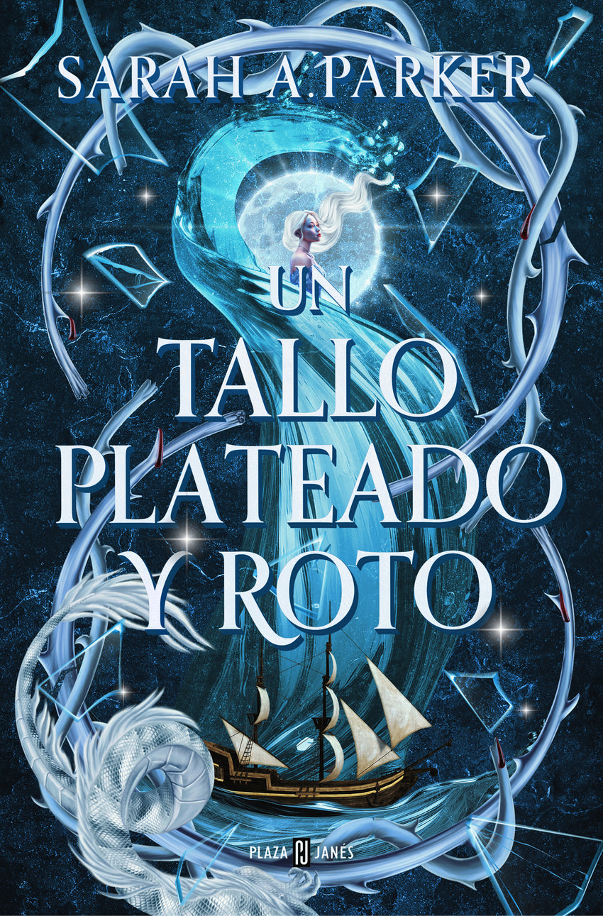Un tallo plateado y roto-Oferta