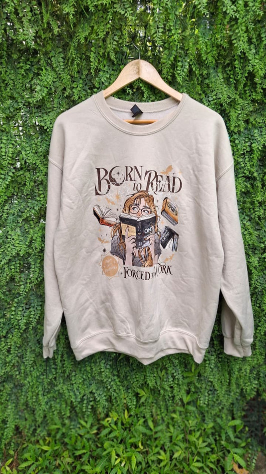 Suéter “Born to Read”