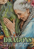 Un sabio libro para colorear de amor de dragón