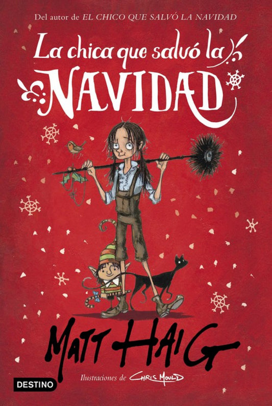 Chica que salvo la navidad, La- Literatura